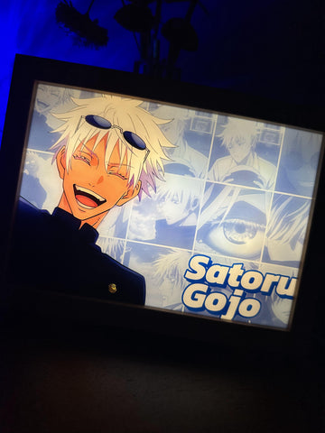 Gojo LED Painting Light Artwork Night Light Anime