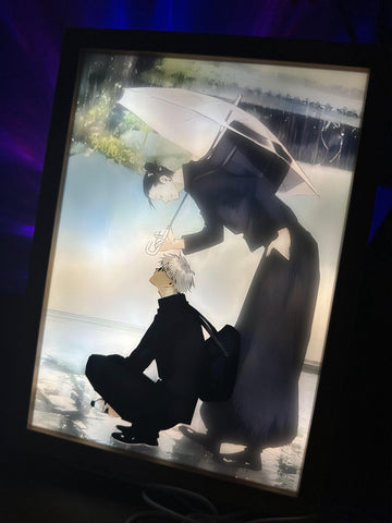 Geto & Gojo LED Painting Light Artwork Night Light Anime