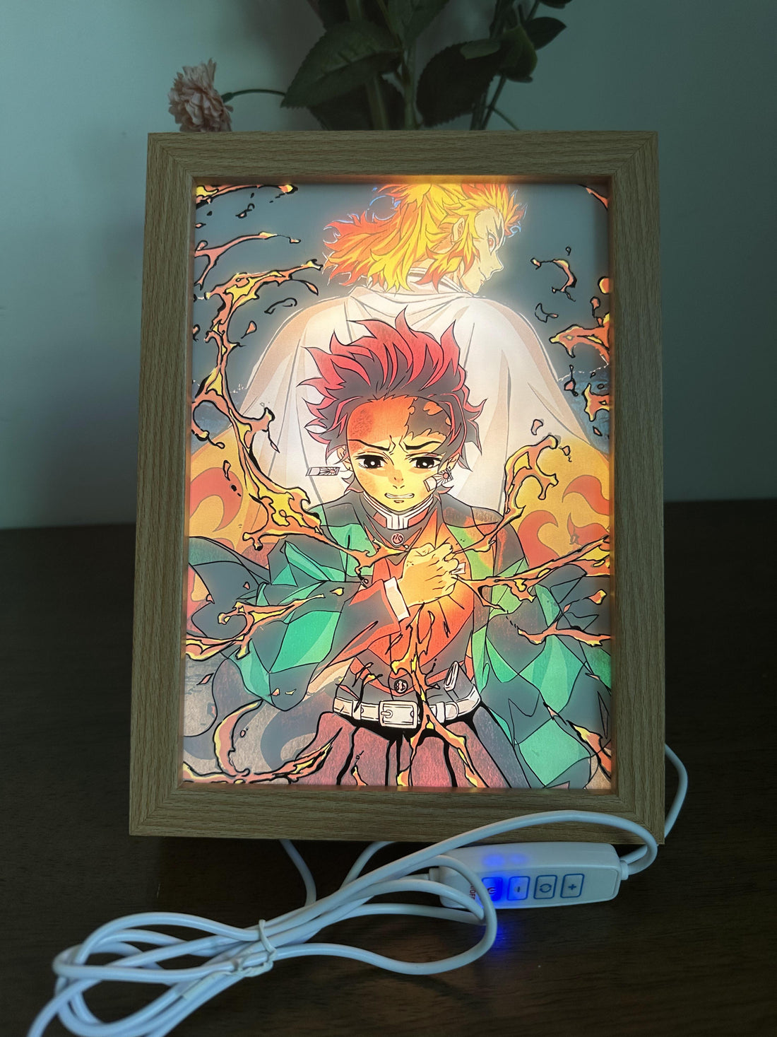 Demon Slayer  LED  Painting Anime Light