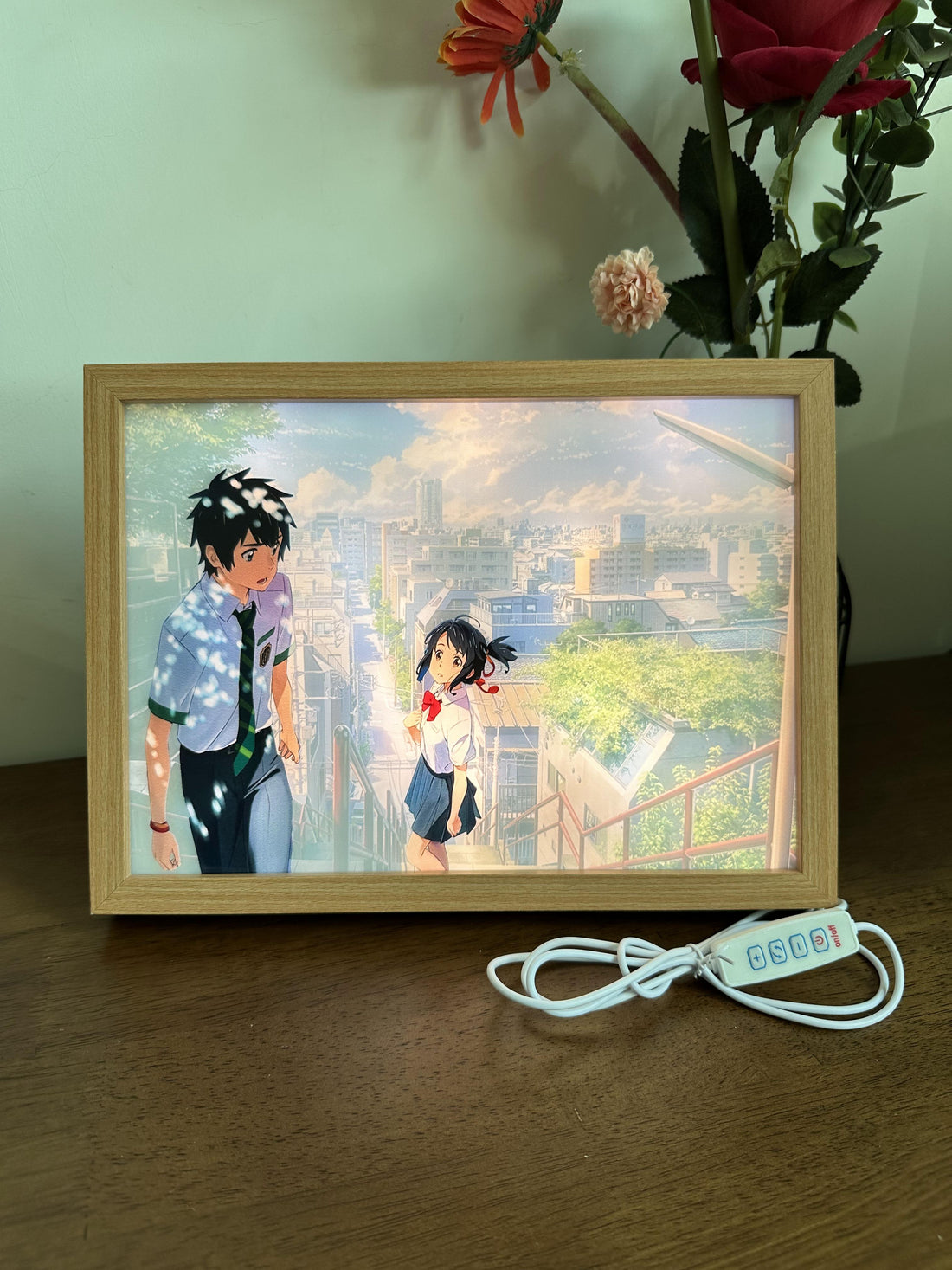 Your Name 1 LED  Painting Anime Light  Artwork Night Light