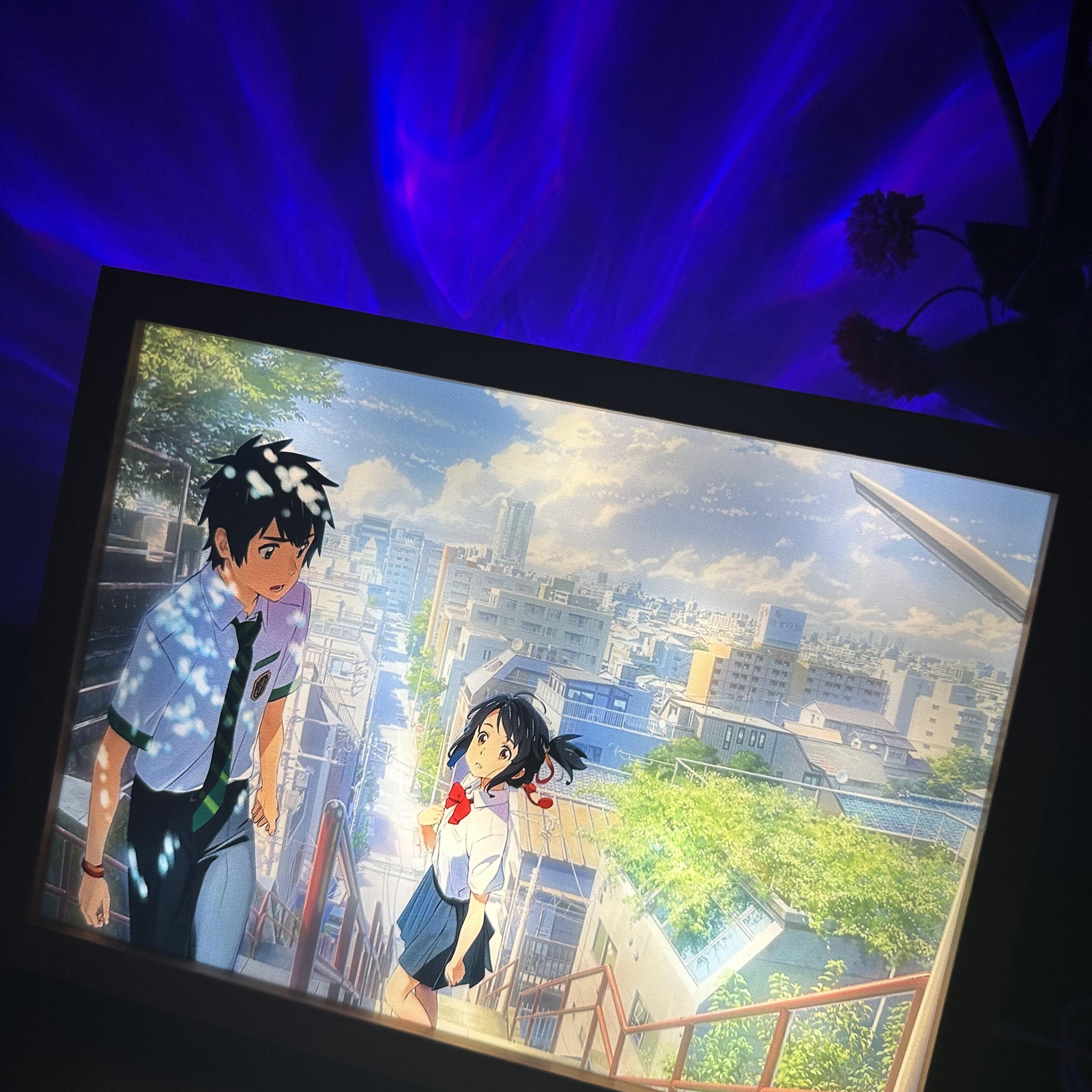 Your Name 1 LED  Painting Anime Light  Artwork Night Light